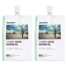 Daymellow 鑽石仙人掌舒緩凝膠, 300g, 2包