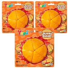 Yupi QQ巨寶堡, 88g, 3個