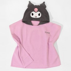 PremierFam 幼兒用三麗鷗酷洛米立體連帽浴巾斗篷浴袍VI