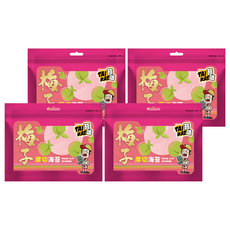 苔嗑 厚切海苔 梅子風味, 45g, 4包