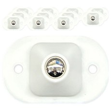 월드크린 부착식 이동 바퀴 1구 화이트, 12개