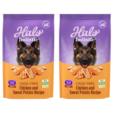 Halo 嘿囉 成犬飼料, 無穀雞肉, 3.5lb, 2袋