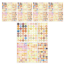 타이탄 팬시 다꾸 스티커 6종 세트, 양지감로, 5세트