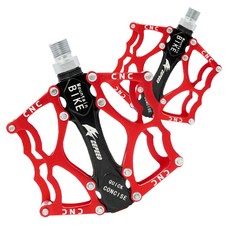 ACEPEED 自行車鋁合金踏板 901系列 全套, 紅色, 1套