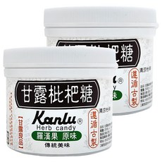 Kanlu 甘露 枇杷糖 羅漢果 原味, 200g, 2罐