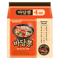 Samyang Foods 三養 海鮮麵, 4包