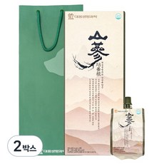 DAEWOONG LIFE SCIENCE 山蔘培養根6入 + 提袋, 180ml, 2盒