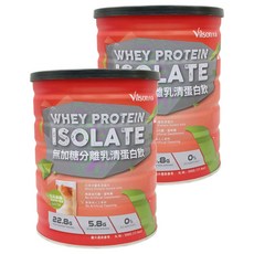 Vilson 米森 無加糖分離乳清蛋白飲 紅茶拿鐵, 500g, 2罐