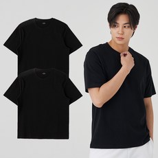 CARET 透氣基本圓領短袖T恤 2件組