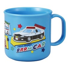 OSK 塑膠杯 7.2x9.3公分 Brumm Car 藍色, BRRM CAR 藍色, 200ml, 1個