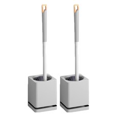 生活好室 壁掛式可瀝水馬桶刷組, 顏色隨機, 2組