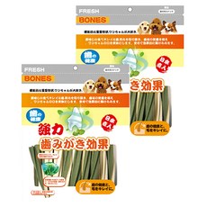 潔牙一番 雙效螺旋棒 犬用潔牙零食, 海藻, 260g, 2包