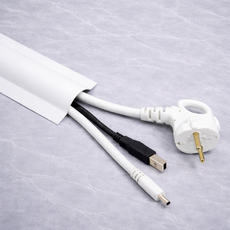 이고다 컷핏 잘라쓰는 케이블 몰딩, 화이트, 1개