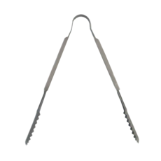 SaNNeNg 三能 塑膠柄不銹鋼夾 SN4030 245mm, 白色, 1支