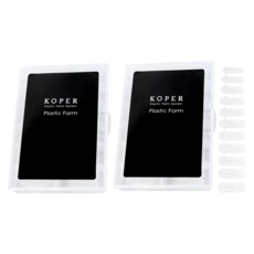 May Brown 指甲延長泡沫尖端套裝 M11025, 單色, 2組