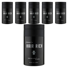 朴明洙 Hair Rich Plus 增髮纖維 補充瓶, 單一顏色, 6個
