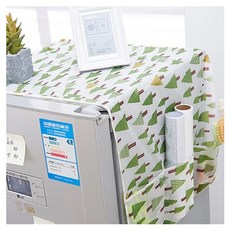 冰箱防塵收納袋 PEVA材質 鯨魚/樹木/草莓圖案, 54 x 129cm