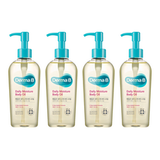 더마비 데일리 모이스처 바디오일 프레쉬 피치향, 200ml, 4개