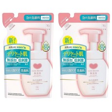 COW STYLE 牛乳石鹼 無添加洗顏泡沫慕斯補充包, 140ml, 2包
