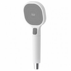 American Standard Smart系列蓮蓬頭 微細孔洞灑水 可拆卸後蓋 水流量可調整, 白色, 1個