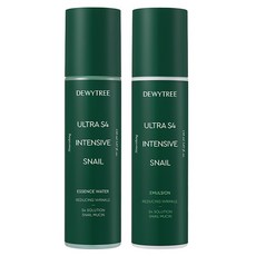 DEWYTREE Ultra S4 Intensive蝸牛精華水 150ml+乳液 150ml, 1組