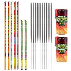 스카이페스티발 팡팡 막대 불꽃놀이 폭죽세트, 1세트