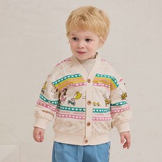 milkmile Peanuts 史努比與朋友們一起玩吧 開襟衫