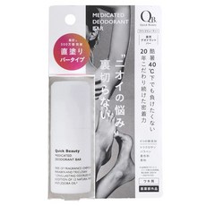 QB 不沾手抗異味體香棒 腋下 足用, 20g, 1支
