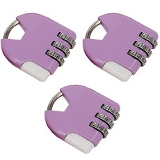 Pop Minds 密碼鎖紫色, 3個