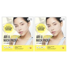 아리유 스포팟 골프 스포츠 마스크팩, 4개입, 2개