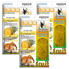 Pet Village 魔法村 小動物天然鳳梨乾, 120g, 3包
