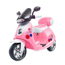 주주토이즈 6V 바이키 전동오토바이, 핑크, 1개