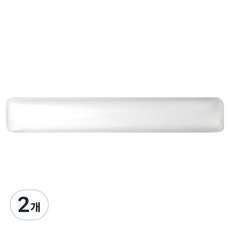 쿠슝 마우스 키보드 젤리 쿠션 손목 받침대 L, 투명, 2개