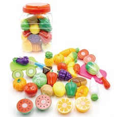 生鮮超市水果蔬菜切切樂廚房遊戲 29種組, 混色