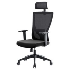 SEAT SET 辦公椅 Y20 黑框黑網 15kg 人體工學透氣辦公椅, 黑色, 1個