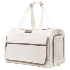 毛皇上 寵物外出行李包 上層, 棕色, 1個