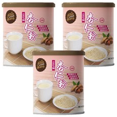 長青穀典 100%純杏仁粉, 嚴選新鮮杏仁研磨 無糖配方 全素, 300g, 3罐