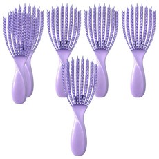 貝殼蓬鬆髮梳3件組 小(164 x 50 x 32mm), 顏色隨機, 2組