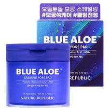 NATURE REPUBLIC 藍色蘆薈鎮靜毛孔棉片