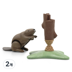 Playmobil 摩比人 Wiltopia 海狸 71291, 2個