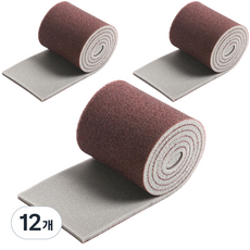 모나코올리브 소프트 앤 스크럽 양면 잘라쓰는 매직샤인폼 수세미 1m, 12개, 1개입