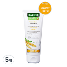 라우쉬 위트점 너리싱 모발 영양 SOS 팩, 100ml, 5개