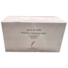 AVCA 女性私密處護理濕巾, 1個, 40片, 50g