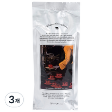 리사르커피 하우스 블렌드 다크 원두, 3개, 200g