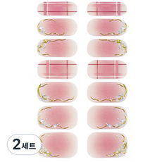 가이만 셀프 아트 네일스티커 세트, 2세트, ZX-3799