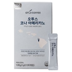 O2S 科納美式即溶咖啡, 1個, 100入, 100g