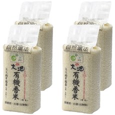 池上多力米 池上大地 有機香白米 MOA自然農法 台灣台東縣產 高雄147, 1.5公斤, 4包, CNS一等