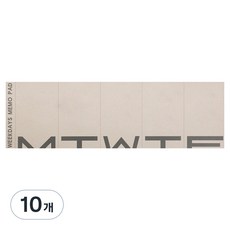 鬥星紙業 甘蔗紙 60張 便條紙 01 平日, 米色, 10個