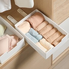 甜蜜商店 滑動式廚房收納整理盒 M, 白色, 1個