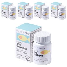 뉴트립 프레쉬 알티지오메가3 870 mg, 30정, 5개